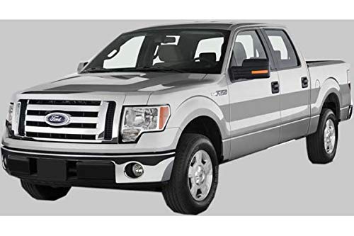 Black Horse Off Road 4 Pieces Chrome ABS Door Mirror Cover Trims With turn signal BH-MC147