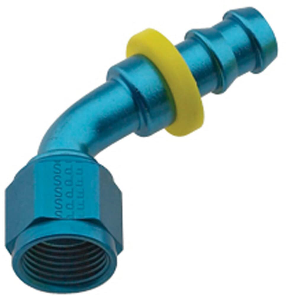 60° Fragola (206008) #8 Push Lock Hose Fitting