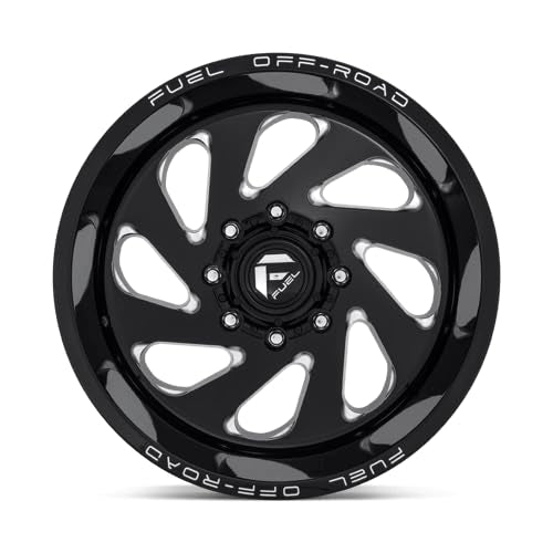 D637 1PC Fuel 20X10 8X180 GL-BLK-MIL -18MM - D63720001847