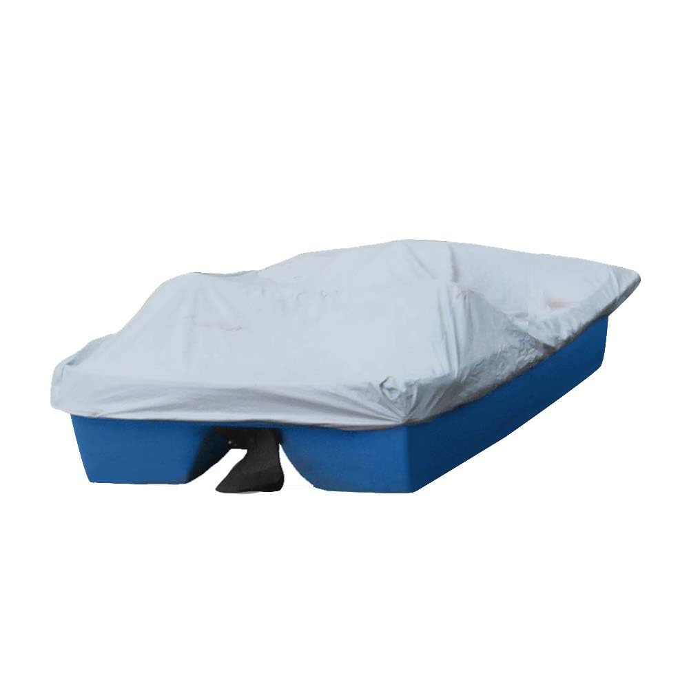 Carver Boat Cover Poly-Flex II Styled-to-Fit f/7'2" 3-Seater Paddle Boats - Grey