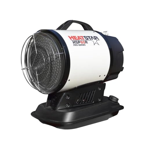 Oil-Fired HeatStar Radiant Heater - 58,000 BTU, Model# HSP60R
