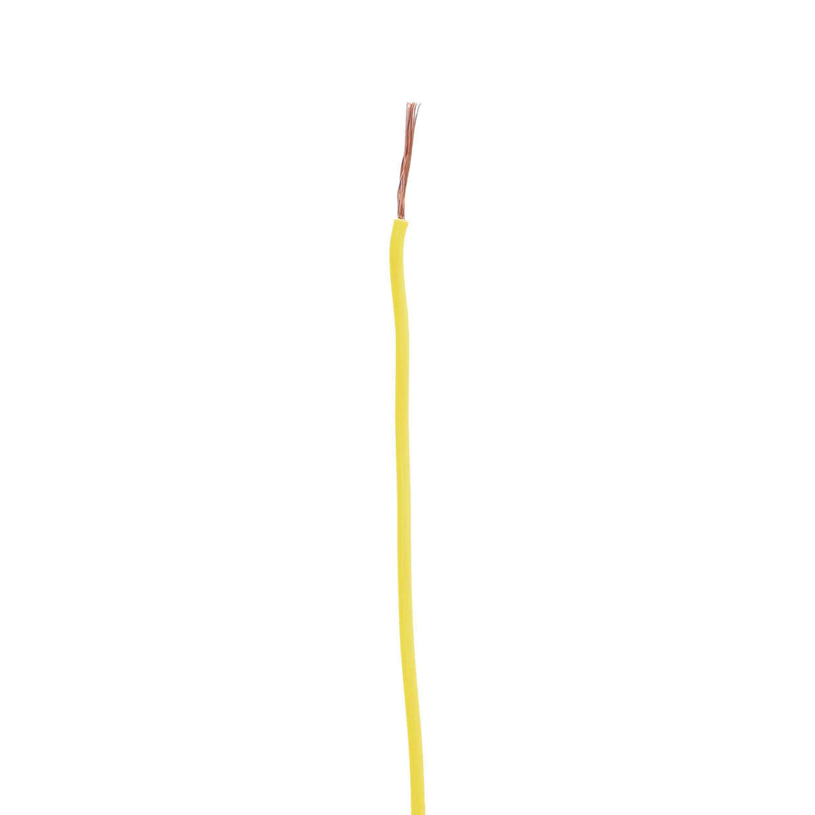 12 Ga Install Bay US GPT All Copper Primary Wire Yellow - Coil of 500 Ft