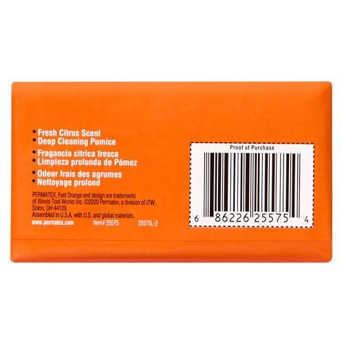 Pumice Bar Fast Orange 25575 Hand Soap, 5.75 oz. Bar