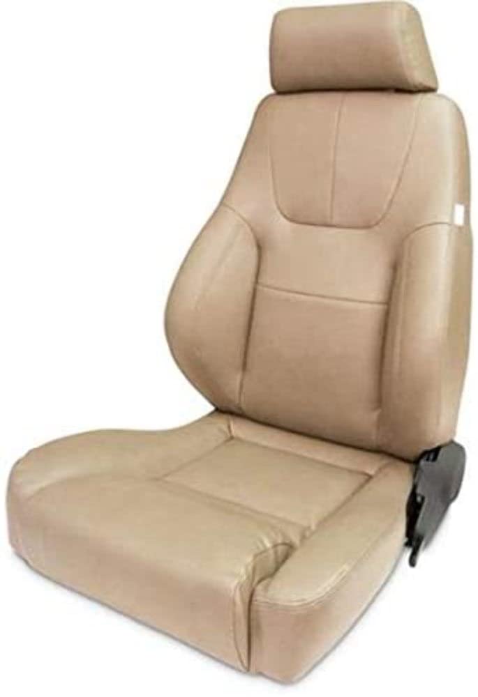 Beige Vinyl ProCar by Scat 80-1200-54L Racing Elite Lumbar Recliner Left Seat