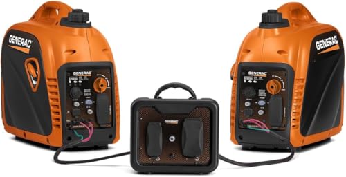 Generac Parallel Kit 7118 for GP2200i and GP2500i Inverter Generators - Double Your Power - Portable and Versatile