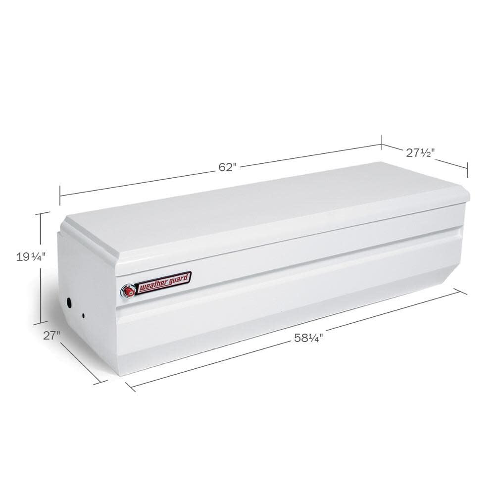 Truck Box Weather Guard Chest, 62 in. W, 27-1/2 in. D