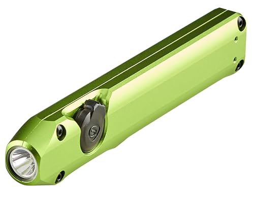 Wedge Streamlight 1,000-Lumen Max 300-Lumen Standard 1,200-Candela Flat Everyday Carry Flashlight, Includes USB-C Cable and Lanyard, Lime Green