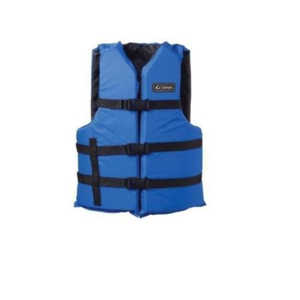 Absolute Outdoors Onyx Universal General Purpose Life Vest Blue (Oversize)