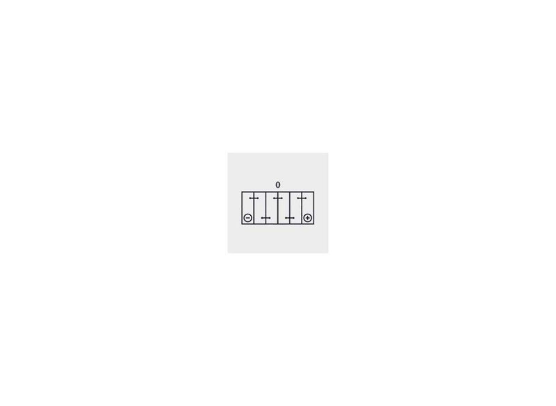 Yuasa YTX20HL-BS-PW Maintenance Free H Series AGM Battery with Acid pack YUAM620BH-PW