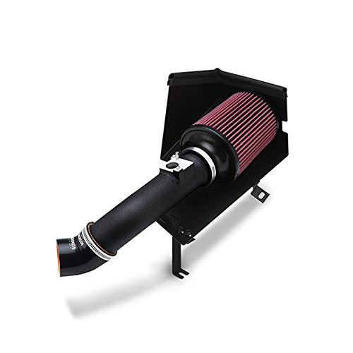 Mishimoto Performance Air Intake MMAI-CIV-06SIHWBK w Heatshield Fits Honda Civic Si 2006-2011 Wrinkle Black