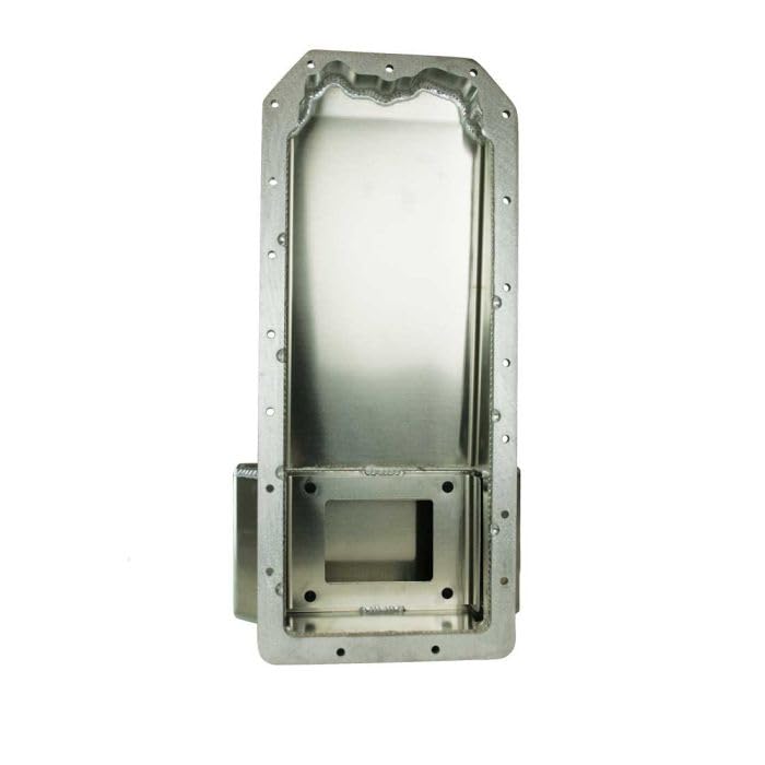 Moroso Aluminum Drag Race Oil Pan 21165, Fits Chrysler Mopar 6.2L Gen 3 Supercharged Hellcat Hemi Engine, 6.25" Depth
