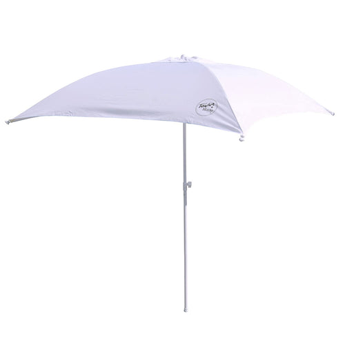 Anchorshade III Boat Shade, Taylor Made, White, 6' x 6', Adjustable Aluminum Pole to 8 Feet, UV-Treated Fade-Resistant Nylon, Market-Style Top, Carrying Case, Fits Most Boats and Benches – 22042