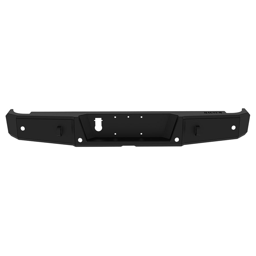 Rear Bumper Magnum RT Style Black Compatible with 2020-2025 Gladiator