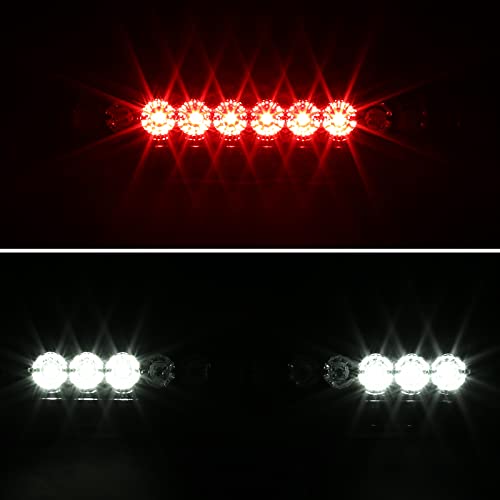 Smoke LED SPEC-D TUNING 3rd Brake Light Compatible with 1994-2001 Dodge RAM 1500/2500/3500, 2002 Dodge RAM 2500/3500 Models With Old Body Style