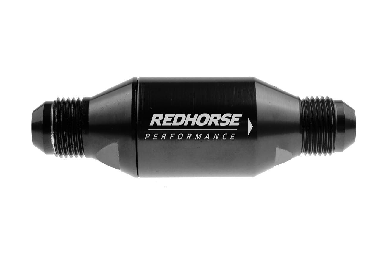 HORSE RED PERFORMANCE 4152-08-2-08 Inlet -08 Outlet An 1 Way Check Vlv - Blk