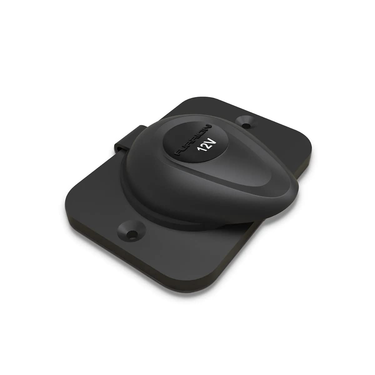 Electrical Furrion 2021123536 RV Receptacle with Watertight Sealing Cap - 12V, Black