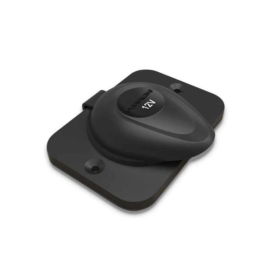 Electrical Furrion 2021123536 RV Receptacle with Watertight Sealing Cap - 12V, Black