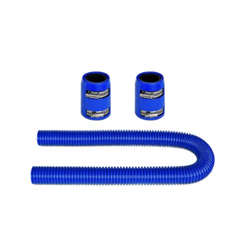 Mishimoto Flexible Stainless Steel Radiator Hose Kit MMAH-U36BL Universal Blue