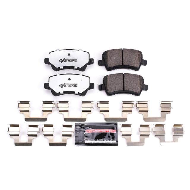 Power Stop Z36-1307 Rear Z36 Truck & Tow Carbon-Fiber Ceramic Brake Pads For LR2, Range Rover Evoque, S60, S60 Cross Country, S80, V60, V60 Cross Country, V70, XC60, XC70 [Model Specific]