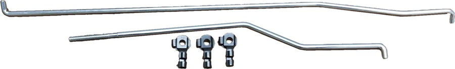 C9351-67 Brothers Trucks Door Latch Relay Rod Set - 5-Pieces - Right