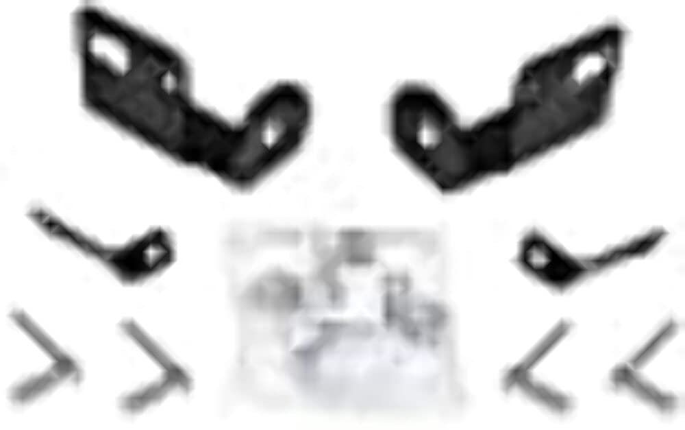 Go Rhino 19-20 RC2 Brackets Chevrolet Silverado 1500