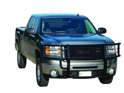 Black Grille Guard Go Industries 46629 for GMC '03-'05