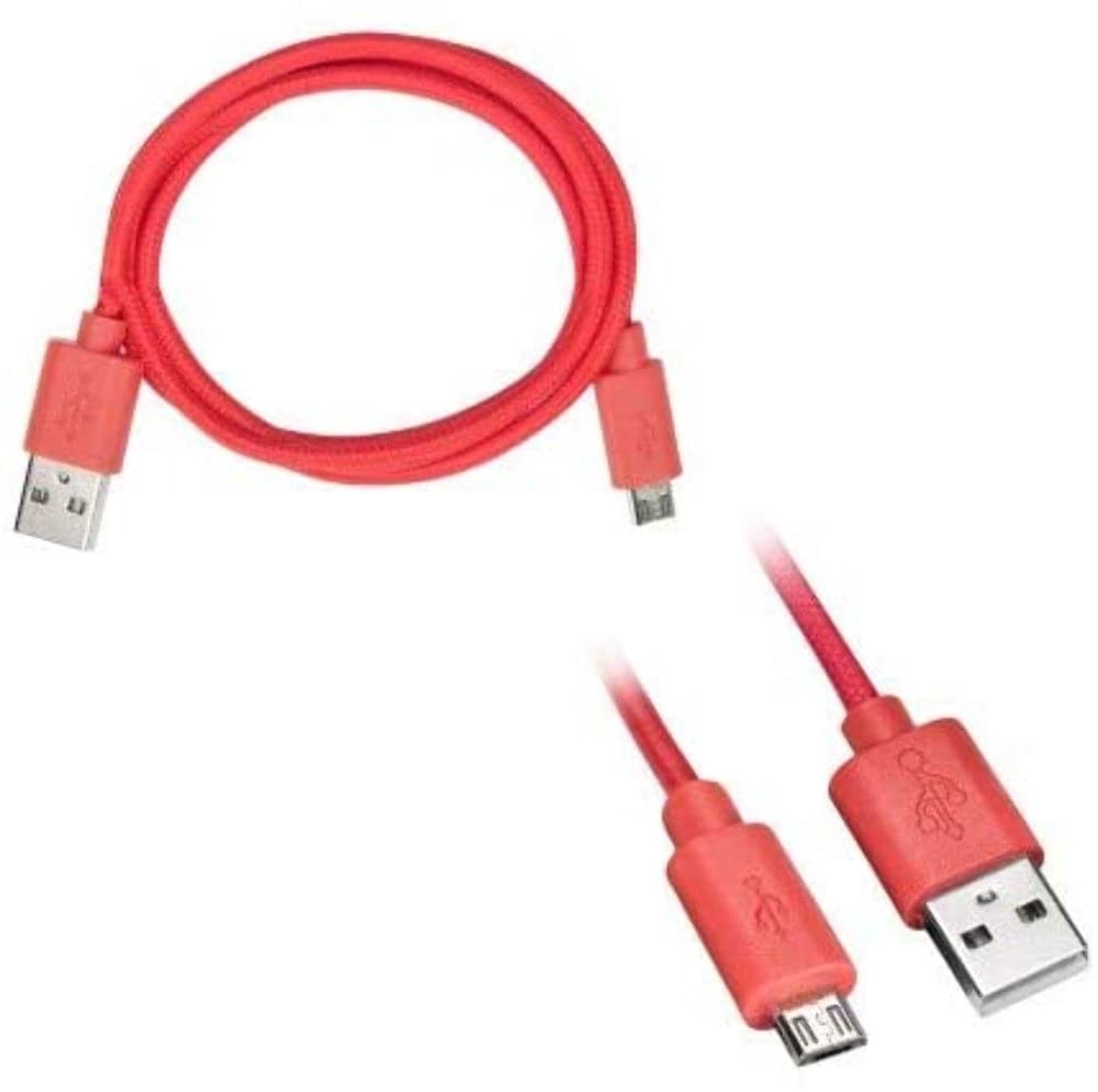 3 Foot AXXESS Replacement Micro B Cables - Red (AXMROB-RD)