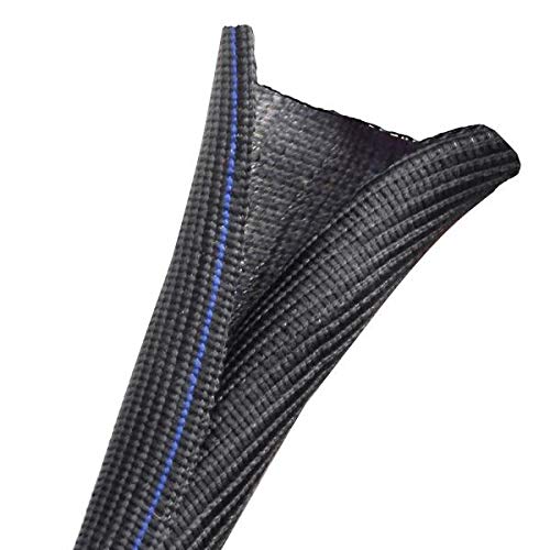 Easy Loom Design Engineering 010650 3/16" (5mm) x 20' Split Sleeve Wire and Hose Protection
