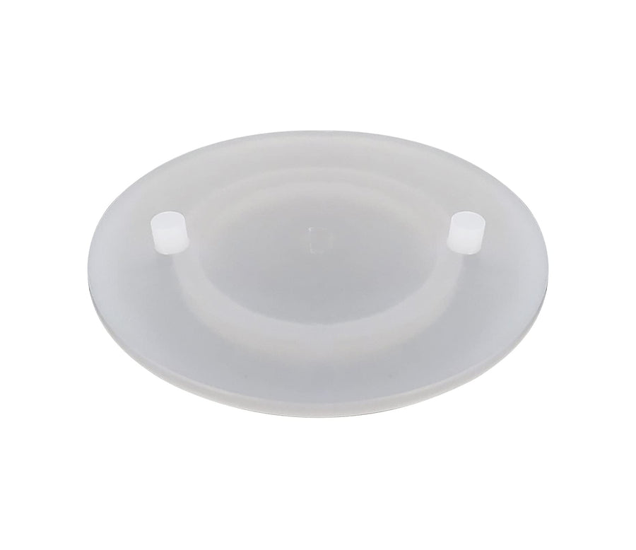 14798 ICON Spin Fitting, Raised, 1/4" FPT, White