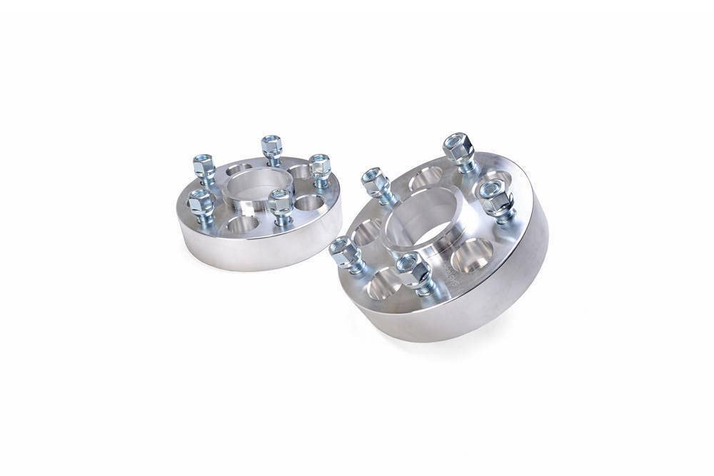 1.5" Rough Country Wheel Adapters for 87-06 Jeep Wrangler TJ/Cherokee XJ - 1092 Black