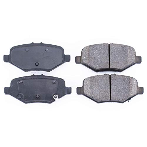 Power Stop Z16 16-1612 Rear Ceramic Brake Pads For Explorer, Flex, Police Interceptor Sedan, Police Interceptor Utility, Special Service Police Sedan, Taurus, MKS, MKT [Model Specific]