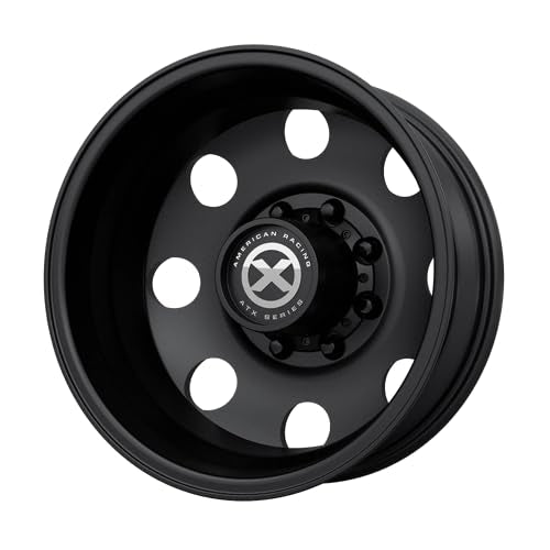 AX204 Baja DUALLY ATX AX204760907134N 17X6 8X6.5 S-BLK -134MM