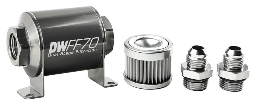 Deatsch Werks - Automotive Deatschwerks in-line Fuel Filter and housing kit (8-03-070-010K-8)