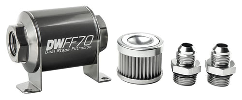Deatsch Werks - Automotive Deatschwerks in-line Fuel Filter and housing kit (8-03-070-010K-8)