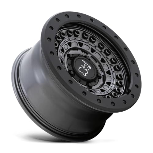 Black Rhino BARRICADE Hard Alloys 17X8.5 5X5.0 3.41-34mm GUN BLACK W/BLACK ROCK GUARD - 1785BCD-45127G71