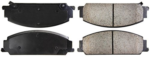 Front StopTech 308.13510 Brake Pads with Shims and Hardware Street