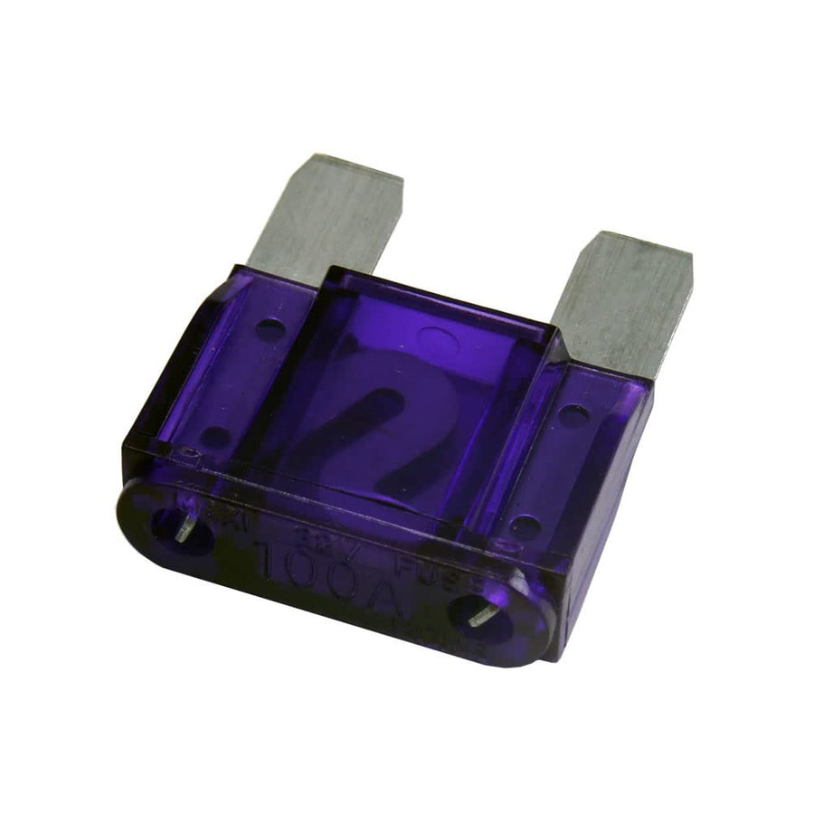 MAX10010 InstallBay by Metra 100-Amp Maxi Blade Fuse Purple 32VDC Automotive Auto Car Truck RV Boat-10 Pack