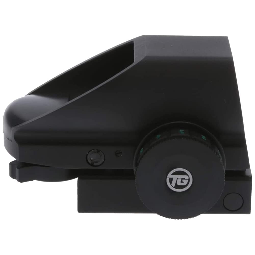 TRUGLO Dual-Color Tru-Brite Red Dot Multi Reticle Black , 1x34mm