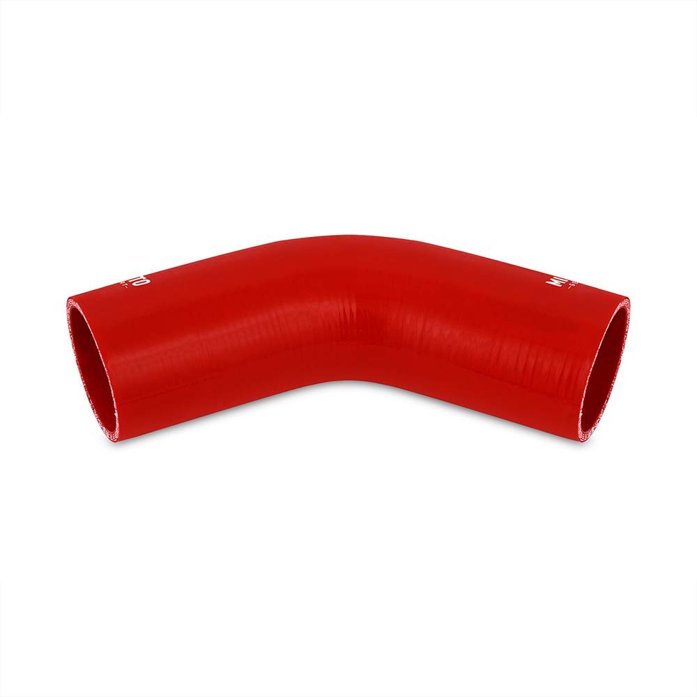 45 Degree Mishimoto Coupler - 2.5", Red
