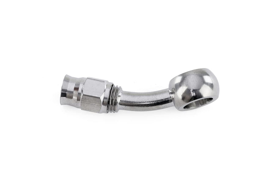 20 Degree HPS Performance 10mm Banjo -3 Stainless AN Hose End, 350-2003SSB