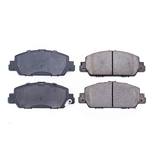 Power Stop Z16 16-1654 Evolution Front Ceramic Brake Pads For Honda Accord 2013-2022, Honda HR-V 2016-2022 [Model Specific]