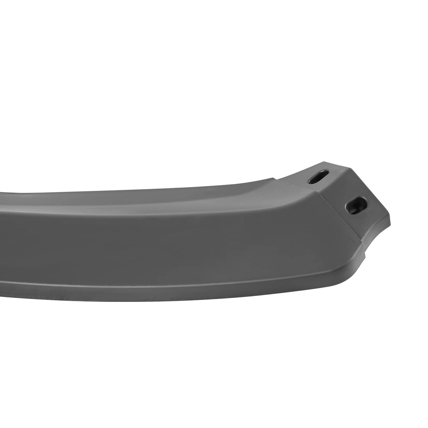 Matte Black Spec-D Tuning Front Bumper Lip Spoiler Splitter Compatible with 2014-2019 Ford Fiesta S SE Titanium
