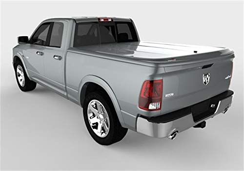 UnderCover RealTruck Lux One-Piece Truck Bed Tonneau Cover | UC3076L-PDM | Fits 2009 - 2015 Dodge Ram 1500/2500/3500 Std/Quad/Mega (PDM - Mineral Grey) 6' 4" Bed (76.3")