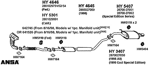 Hw7164 Ap Exhaust Products Gasket