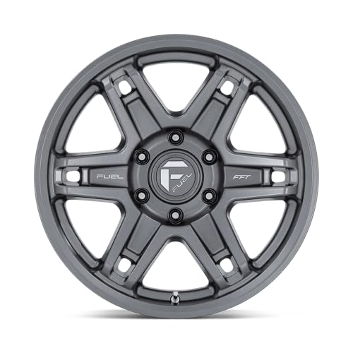 D838 SLAYER FUEL OFF-ROAD 18X8.5, 6X5.5, 4.79, 1mm MATTE GUNMETAL - D83818858447