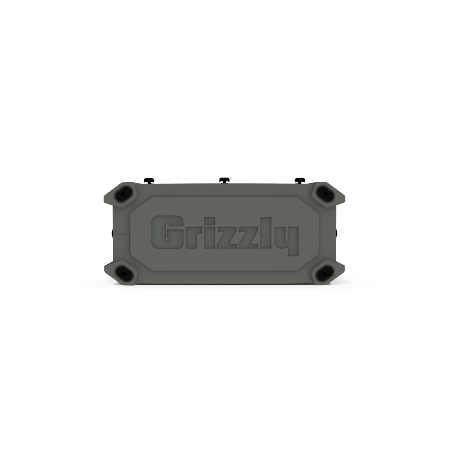 100 Cooler Grizzly | 100 qt Ice Chest Durable Rotomolded Insulated | Made in USA | Warranty for Life | for Beach Boat Camping Fishing Hunting | G100 | Lunar Green