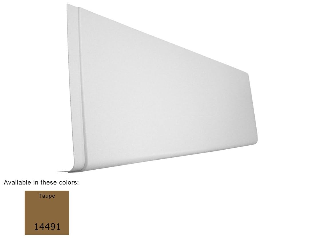 Icon 14491 48 inch Side Panel, J-Wrap, Taupe