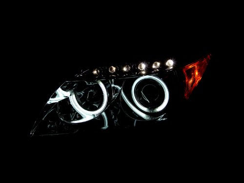 Scion tC Anzo USA 121120 Projector with Halo Chrome Headlight Assembly - (Sold in Pairs)