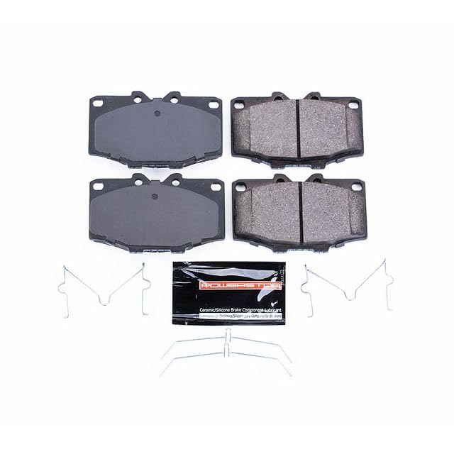 Power Stop Z23-137 Z23 Evolution Sport Carbon Fiber Infused Ceramic Brake Pads with Hardware Front