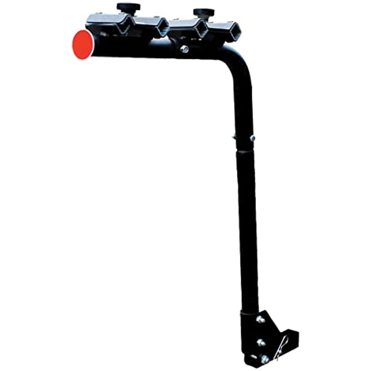 Bike Rack Husky Towing 81147 2 Inch Receiver Hitch Mount Holds 4 Bikes 120 lb Capacity Cradle System Black Powder Coated Steel